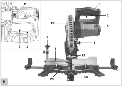 VONROC MS505AC Sliding Mitre Saw Instruction Manual