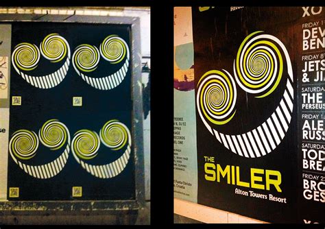 The Smiler: Alton Towers Resort Identity & Branding :: Behance