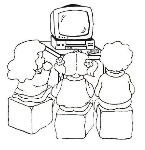 Desenhos de Televisão para Colorir Pintar e Imprimir ColorirOnline