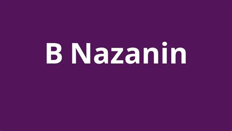 B Nazanin Font Free Download