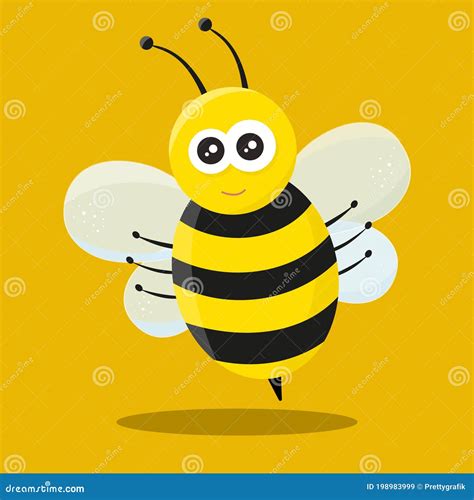 Busy bees bee 01 stock vector. Illustration of vector - 198983999