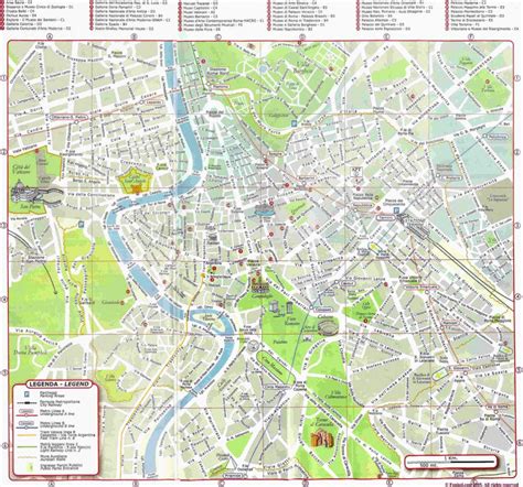 Street Map Of Rome Italy Printable - Printable Maps