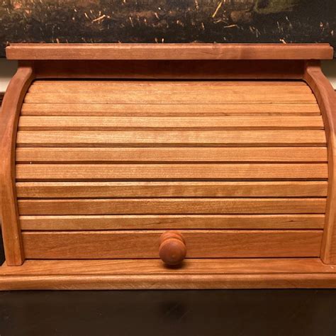 Roll Top Bread Box Etsy