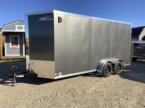 7x16 Cargo Trailer For Sale New Cross Trailers 7x16 Extra Tall Enclosed Cargo Trailer