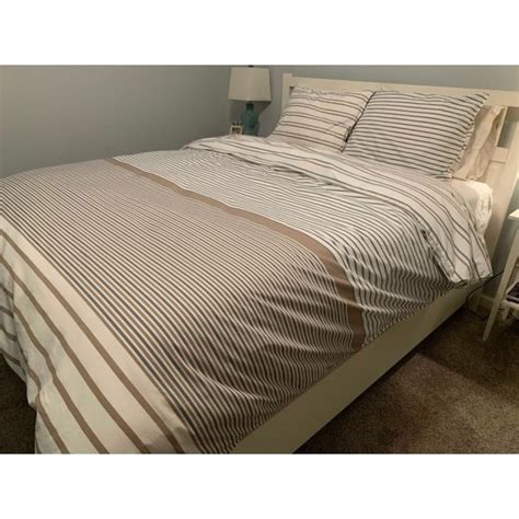 Eddie Bauer Cooper Stripe Duvet Cover Set On Sale Bed Bath And Beyond 27123625