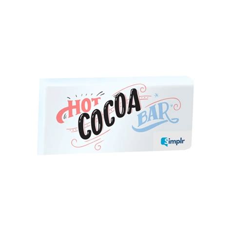 Custom Envelope Wrapped 1 Oz Chocolate Bar Promotional Product Inc