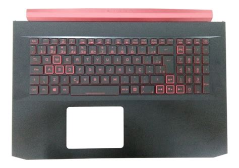 Carcaça Face C Teclado P Notebook Acer Nitro 5 An517 51 Mercado