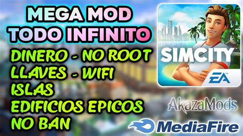 Simcity Mega Mod Actualizado Todo Infinito Akazamods Youtube