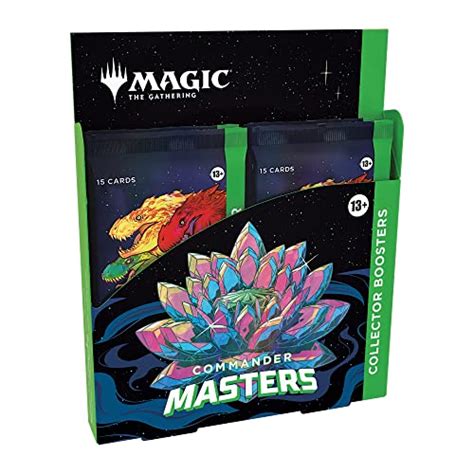 Magic The Gathering Commander Masters Collector Booster Box Multi