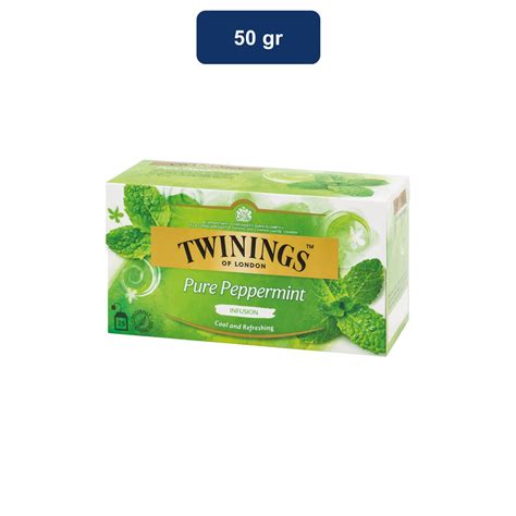 Jual Twinings Teh Celup Pure Peppermint 50 Gr Shopee Indonesia