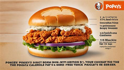 Calorie Count: Popeyes Blackened Chicken Sandwich