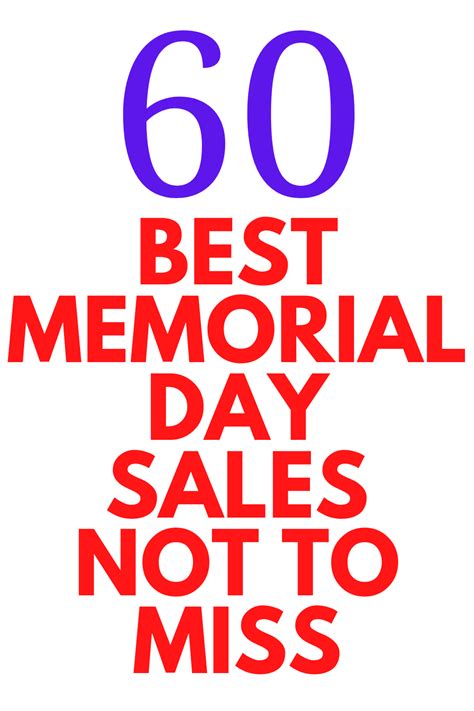 Memorial Day Weekend Sales Guide Artofit