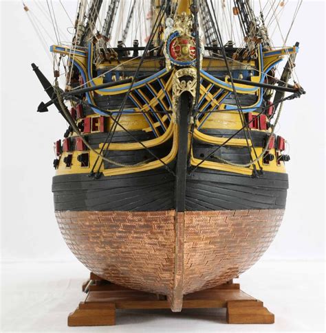 The HMS VICTORY Of 1765 Nelson S Flagship At The Battle Of Trafalgar