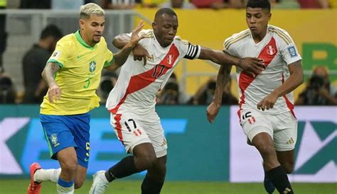 Resultado de Perú vs Brasil 0 4 por las eliminatorias al Mundial 2026