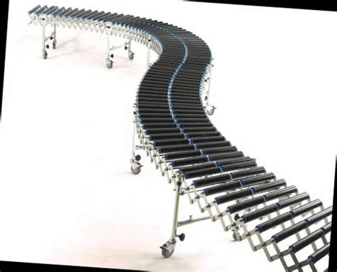 Mild Steel 40 60 Feet Flexible Roller Conveyor 60 Mm At Rs 45000 Piece