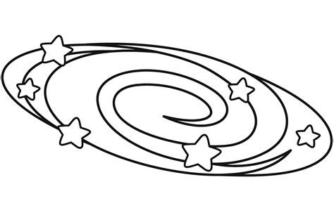 Galaxy Coloring Page ColouringPages