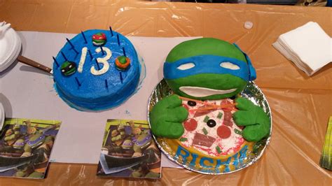 Ninja Turtle Pizza Cake Ninja Turtle Pizza Pizza Cake Cake