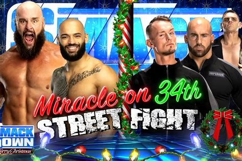 Wwe Smackdown Results Live Blog Miracle On 34th Street Fight