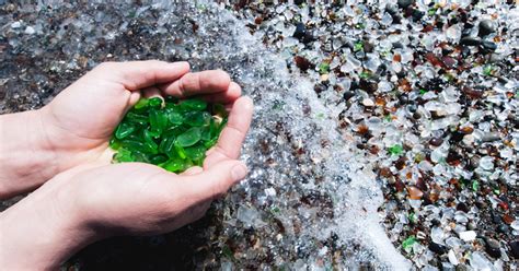 7 Sea Glass Beaches In The U.S. That Are Totally Hidden Gems