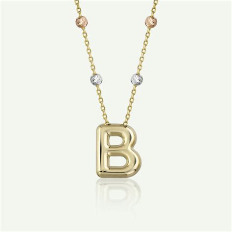 'D' Initial Necklace - Antonius Jewelry