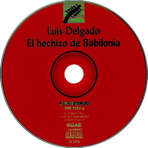 Car Tula Cd De Luis Delgado El Hechizo De Babilonia Portada