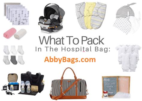 What To Pack In Your Hospital Bag A Comprehensive Guide