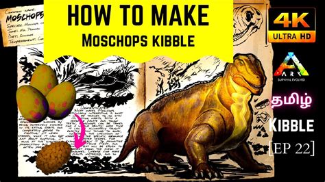 How To Make Moschops Kibble Ark Mobile Kibble Series Ep Mr