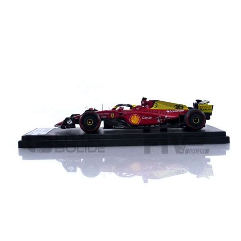 Miniature Looksmart Ferrari F1 75 Italian Gp 2022 C Leclerc