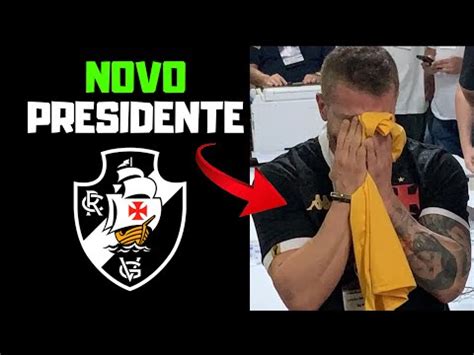 Oficial Pedrinho O Novo Presidente Do Vasco Veja Pronunciamento Do