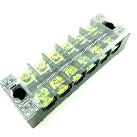 Jual Terminal Block Blok Kabel 2x6 12 Pin Besar TB2506 FORT Di Lapak