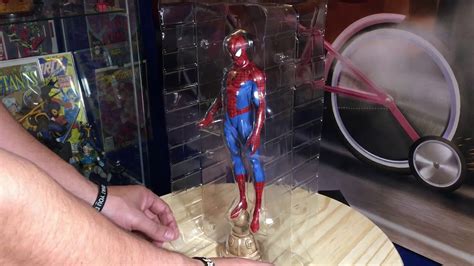 The Amazing Spider Man Statue Unboxing And Review Video Youtube