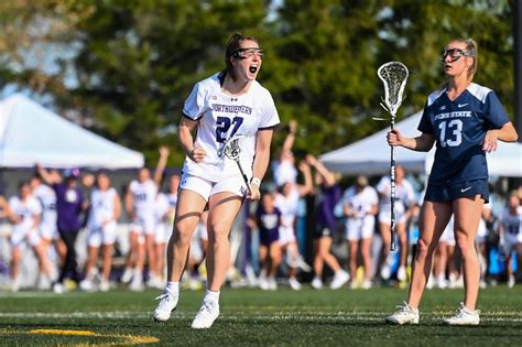 Captured Northwestern Softball Lacrosse Take Big Ten Titles In