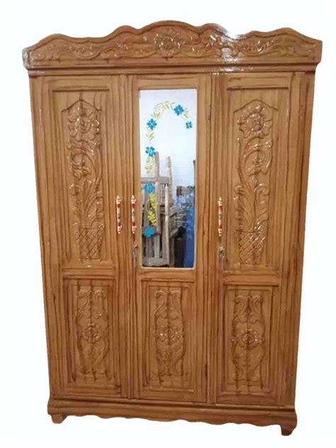 Door Teak Wood Wardrobe At Rs Piece Door Almirah In Madurai