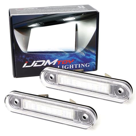 Buy Ijdmtoy Oem Fit W Full Led License Plate Light Kit Compatible With