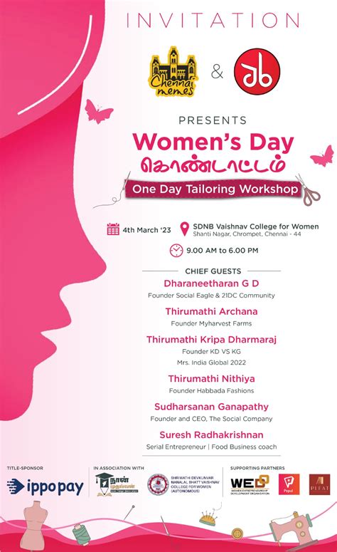 Womens Day 2023 Sdnb Vaishnav College For Women