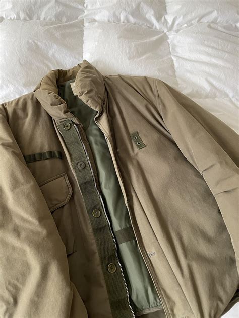 Helmut Lang M69 Flak Jacket Olive Green Cotton Rlegitcheck