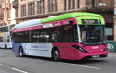 First Glasgow Byd Alexander Dennis Enviro Ev Rou Flickr