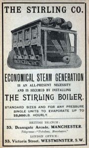 Stirling Boiler Co Graces Guide