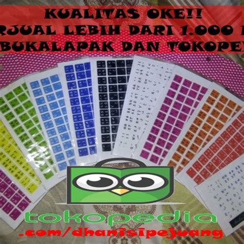 Jual Stiker Keyboard Arabic Arab PROMO AKHIR TAHUN Kota Depok