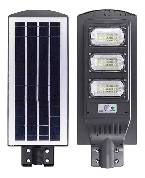 Foco Led Solar Led W Luminaria Full Poste Mercado Libre