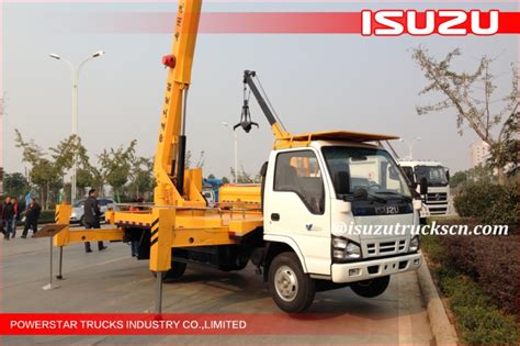 Hot Selling M Telescopic Boom Isuzu Aerial Working Platform Truck