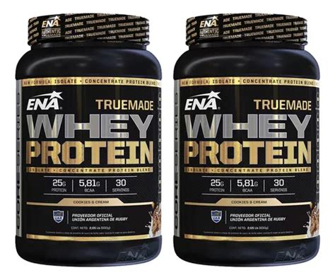 True Made Whey Protein Suplemento Prote Na Ena Pack X Env O Gratis