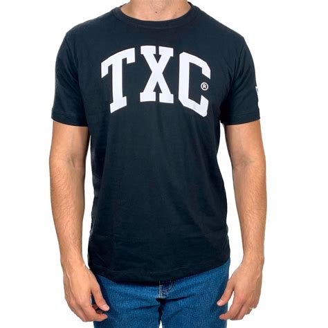 Camiseta Country Masculina Preto Txc Estampado Logo New