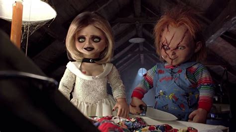 Chucky and his bride Tiffany Valentine (as doll) | Chucky, Horror movie ...