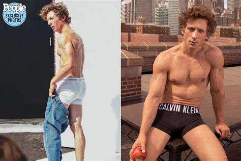 Jeremy Allen White Strips Down To Model For Calvin Klein Exclusive Photos