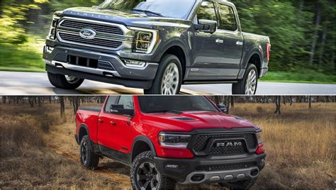 2021 Ford F 150 Vs 2021 Ram 1500 Powertrain Gallery