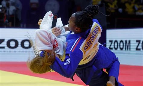 2023 JUDO MONDIAUX 2023 CLARISSE AGBEGNENOU SACRÉE CHAMPIONNE DU