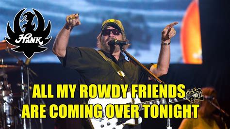 Hank Jr Playing All My Rowdy Friends Are Coming Over Tonight Youtube