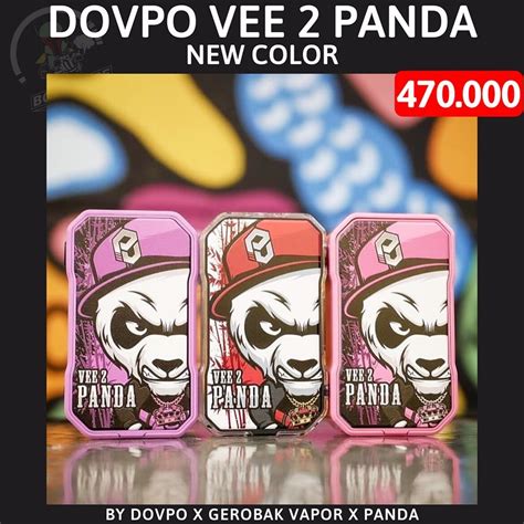 Jual DOVPO PANDA VEE 2 MOD NEW COLOR BY PANDA VAPE STORE GEROBAK VAPOR