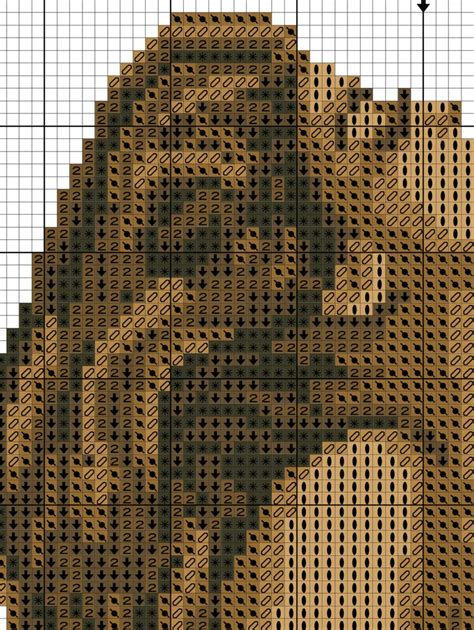 Naked Girl Cross Stitch Pattern PDF Woman Nude Counted Cross Stitch